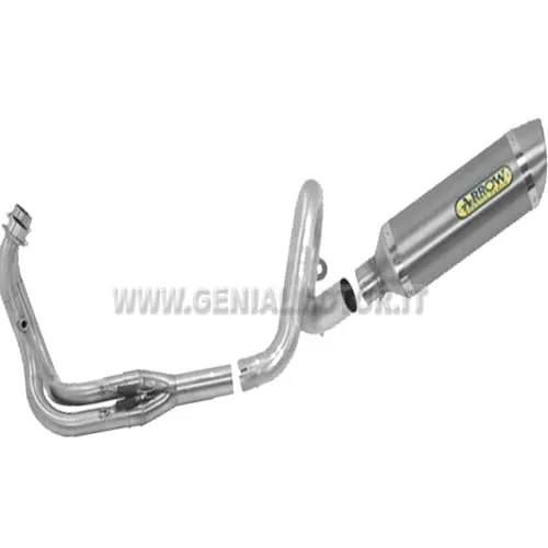 Scarico Completo Arrow Street Thunder Aluminio Benelli Bn 302 2014 > 2016-71827AO--71625MI--71626MI-90816