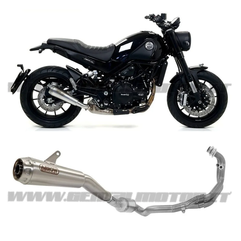 Scarico Completo Arrow Pro Race Nichrom Benelli Leoncino 2017 > 2020-71879PRI--71691MI-90901