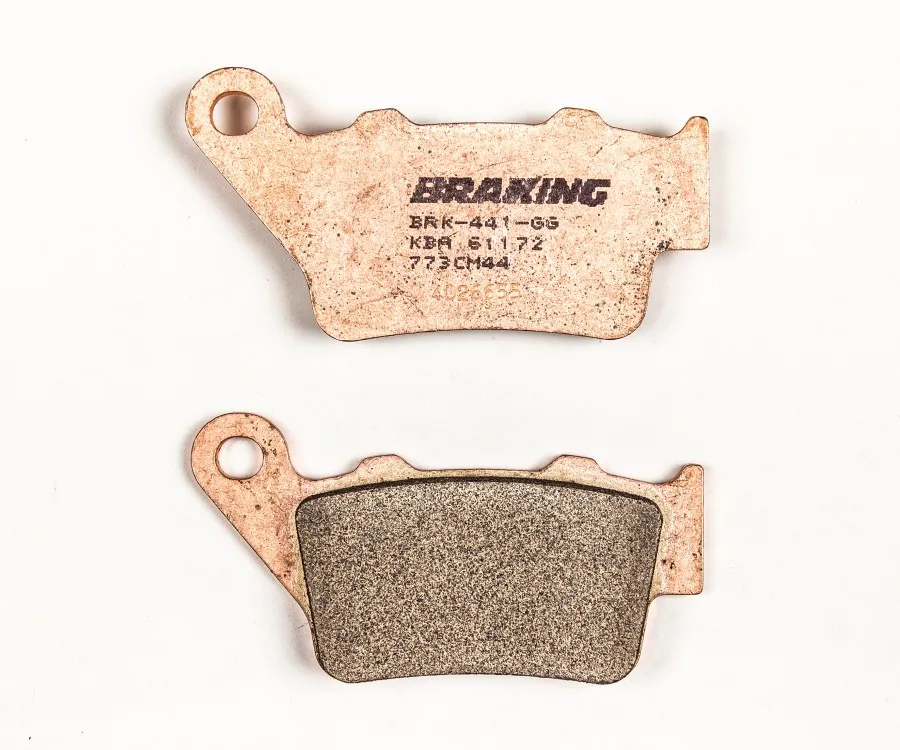 Pastiglie posteriori sinterizzate Braking HUSQVARNA CR - WR - TC - TE 125 / 250 / 350 / 360 / 410 / 450 / 570 / 610 1995-2013