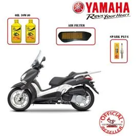 kit tagliando olio bardahl xtc 10w40 candela ngk filtri aria yamaha vp xcity 250