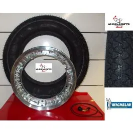 kit ruota vespa px pe 3 50 10 copertone s83 (tubeless)