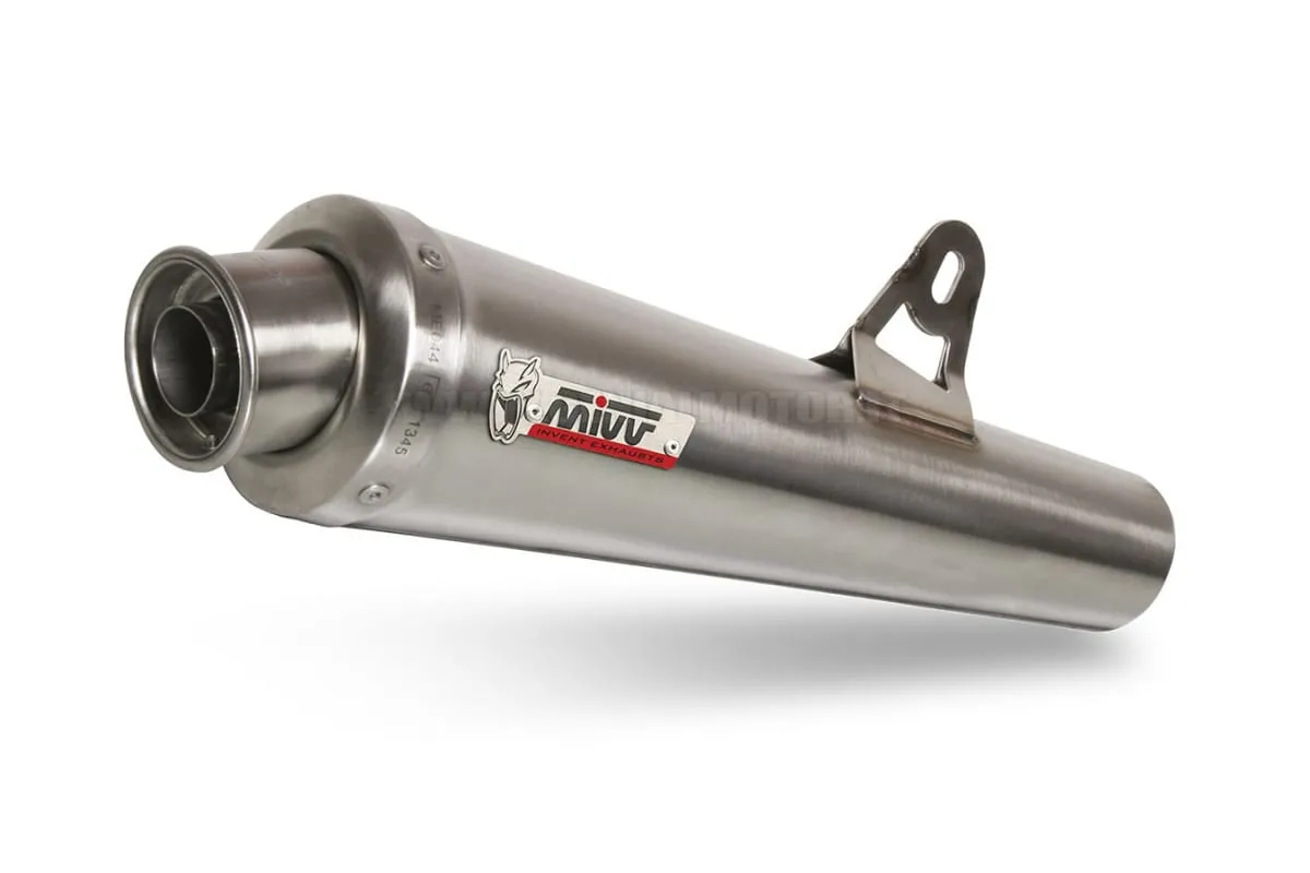 Terminale Scarico Mivv X-cone Inox Per Aprilia Tuono Fighter 1000 2002 > 2005-A.003.LC3-90697