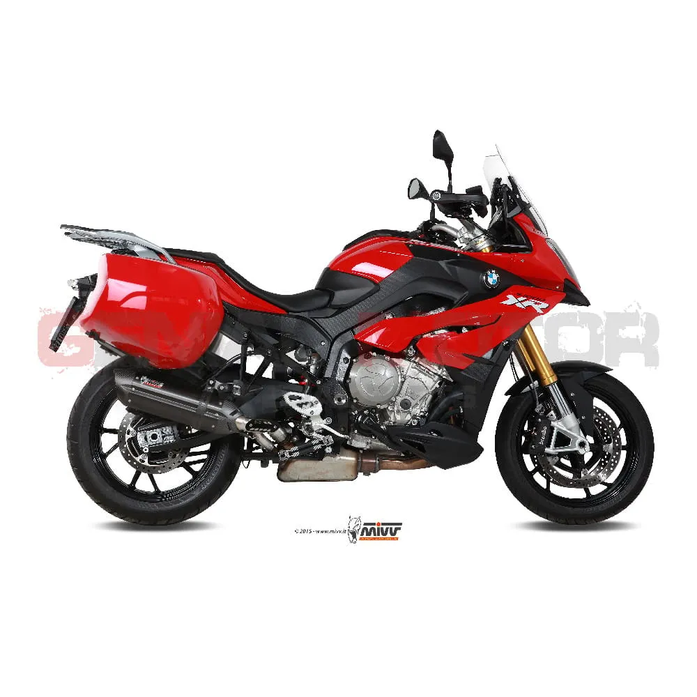 Terminale Scarico Mivv Suono Nero Acciaio Inox Per Bmw S 1000 Xr 2015 > 2019-B.025.L9-91026