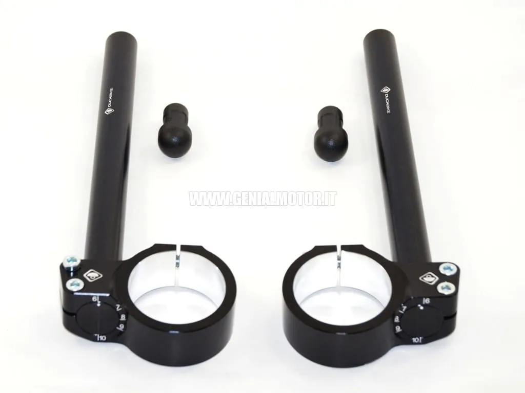 Ducabike Dbk Bsr500d Semimanubri Regolabili 50mm Rialzo 0 Mm Nero-BSR500D-24658