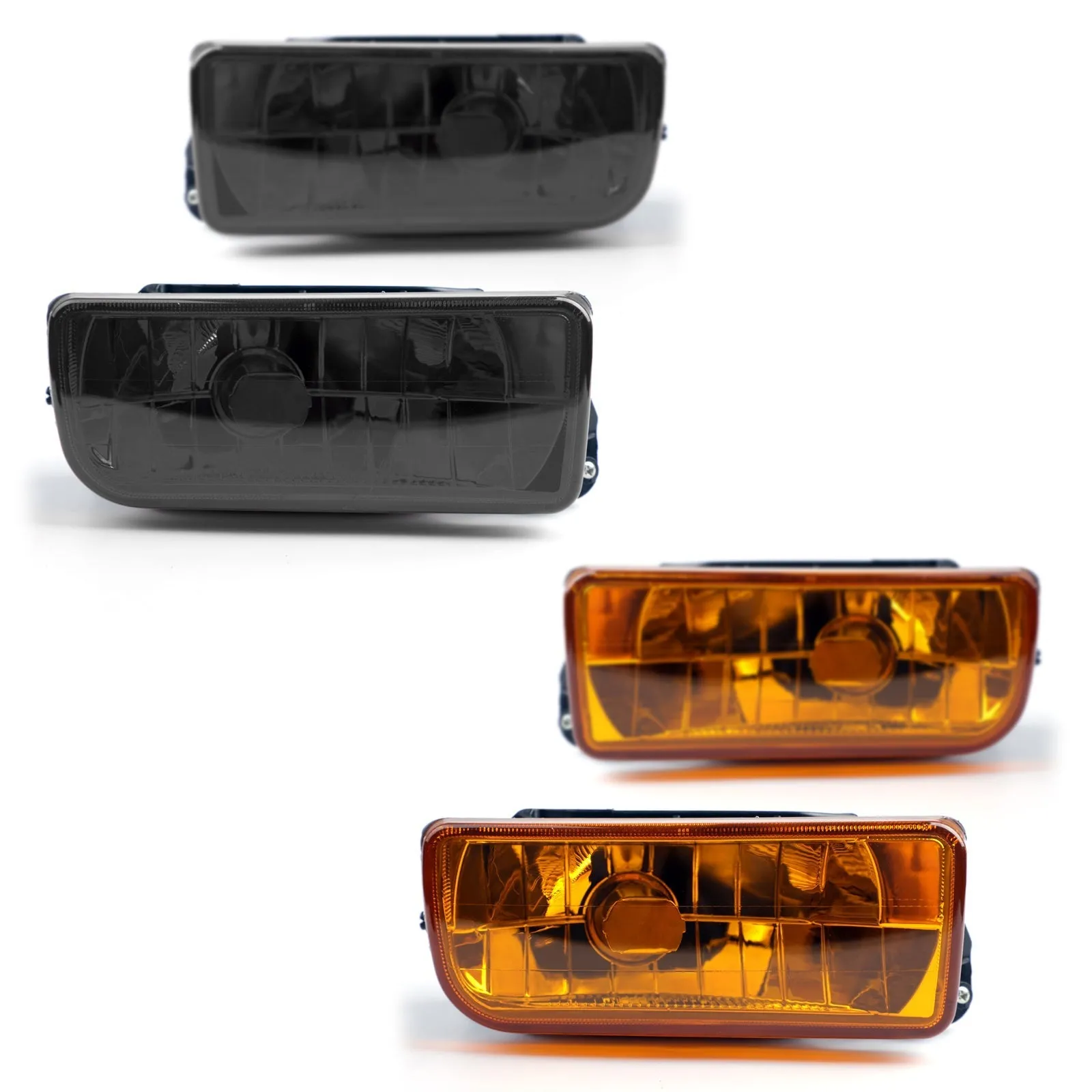 BMW 1992-1998 E36 Série 3 2/4D Phares antibrouillard de rechange Lampes Lentille en cristal R&L