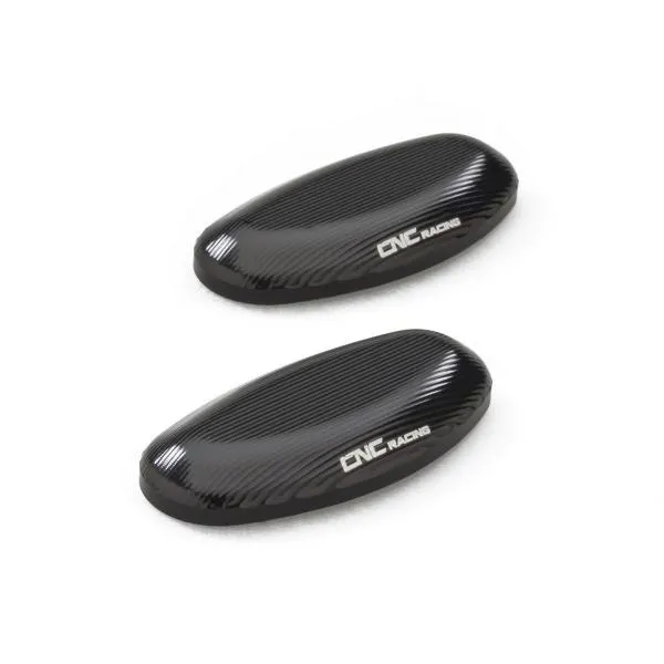 Cover fori specchi CNC Racing alluminio nero Mv Agusta F3 675 2012-2020