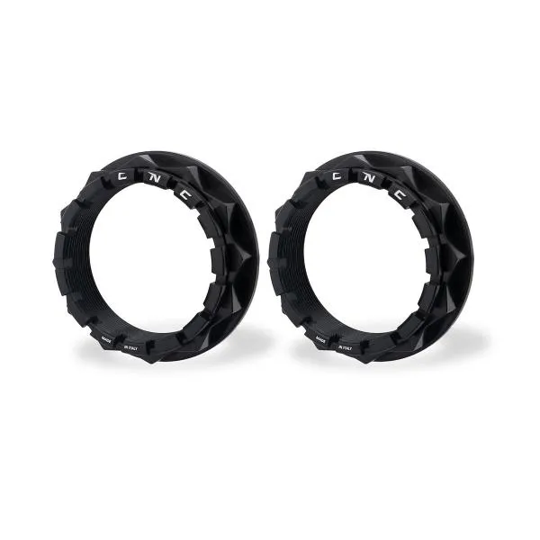 Dadi ruota posteriore CNC Racing Neri Ducati Multistrada V4 Pikes Peak 2022-2024