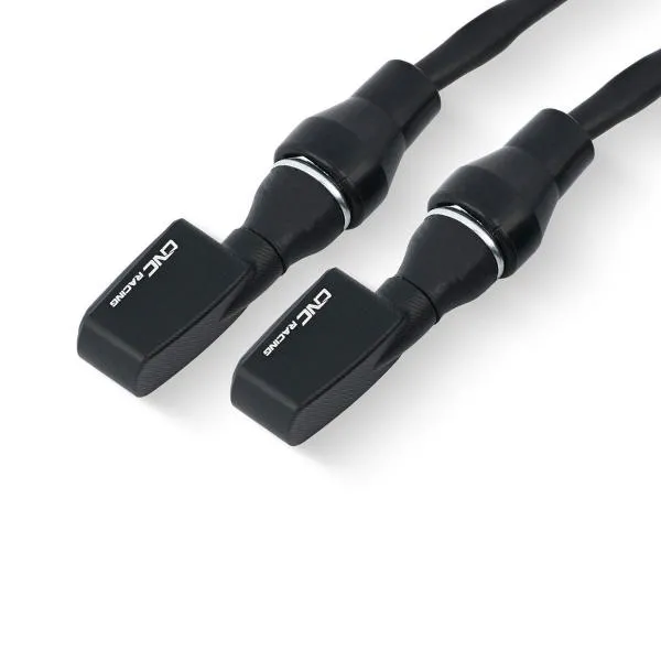 Coppia frecce Led alluminio DOT CNC Racing indicatori di direzione universali