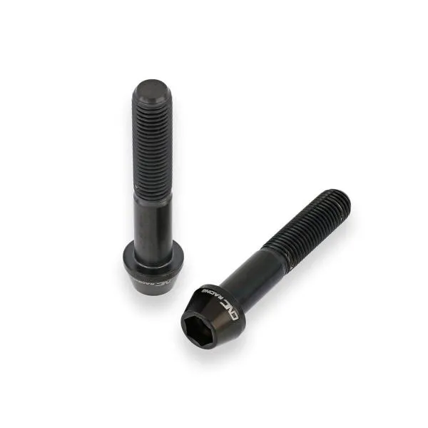 Kit viti pinza freno anteriore M10 (2pz) CNC Racing nero Aprilia RSV4RR 2017-2018