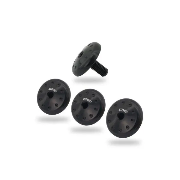 Kit viti cover radiatore CNC Racing nero Ducati Multistrada V4 Pikes Peak 2022-2024