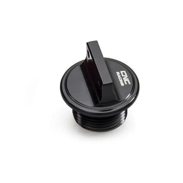 Tappo carico olio CNC Racing nero Corse Aprilia RS660 2021-2022
