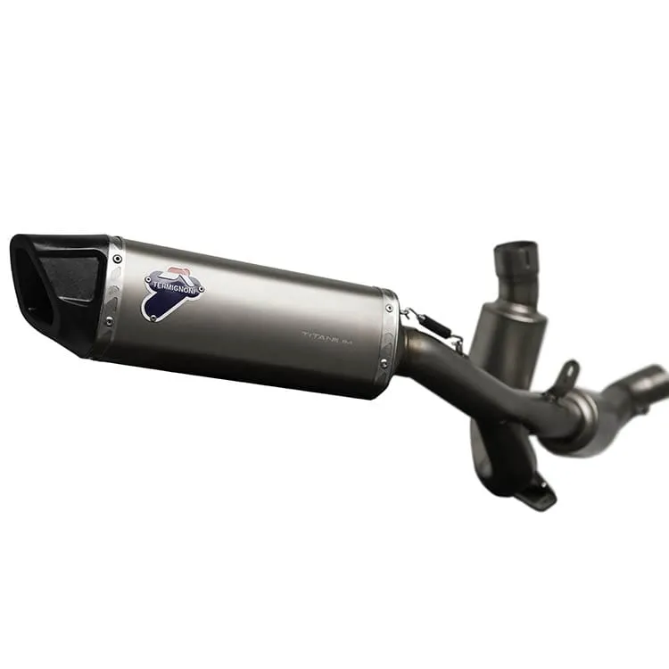 Ducati Multistrada 950 2016 > 2022 Scarico Completo Termignoni Terminale Force Titanio Acciaio-D16809440ITA-37551