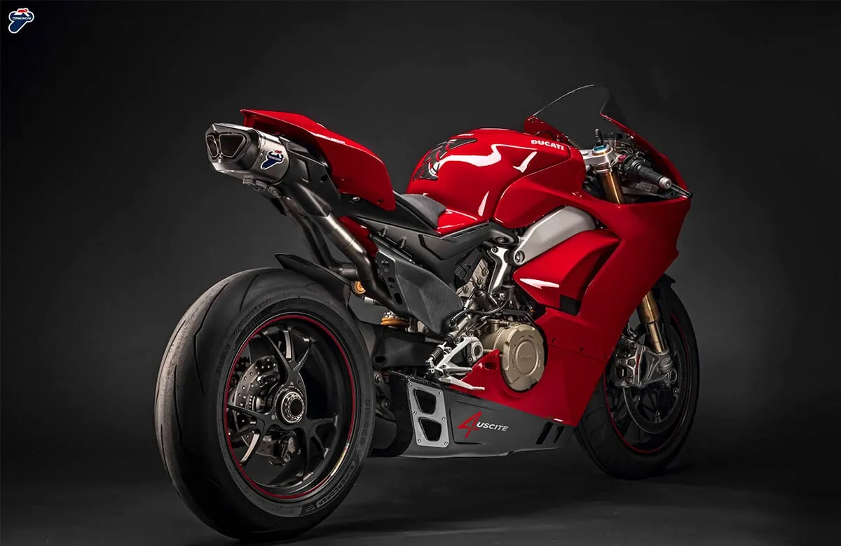 Scarico Completo Termignoni 4 Uscite Titanio Ducati 1100 Panigale V4 2018 > 2023-D18209401ITX-40149