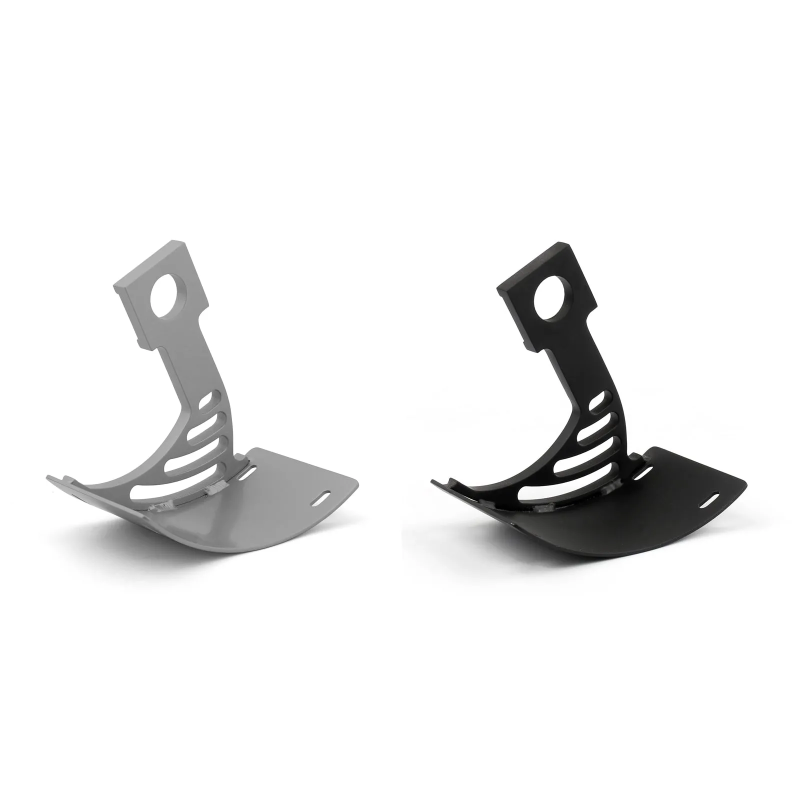 Yamaha R1 2004-2014 Support de porte-étiquette de plaque d'immatriculation à montage latéral incurvé