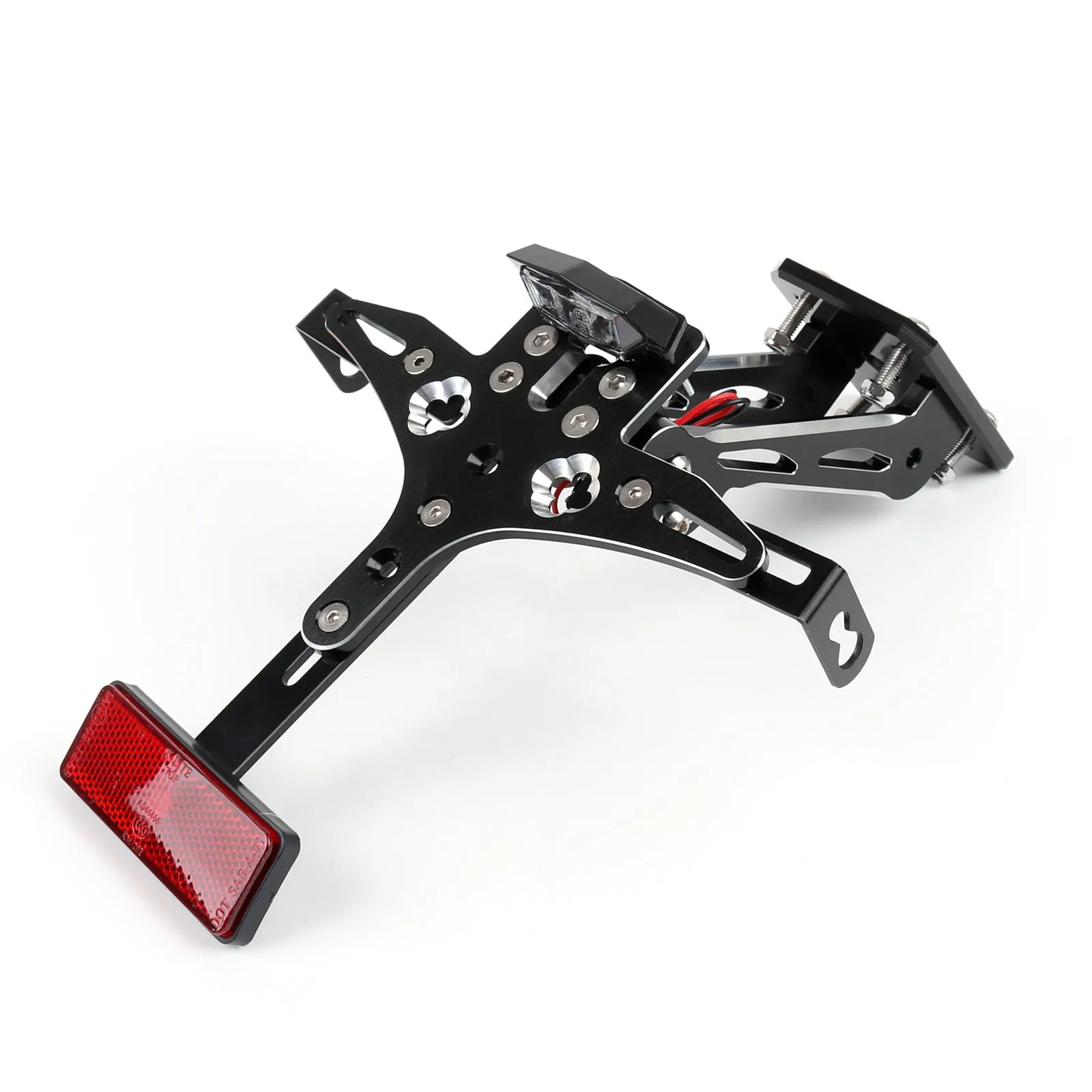 Support de support de plaque 'immatriculation réglable pour Yamaha YZF600 R6 YZF-R6 98-02 générique