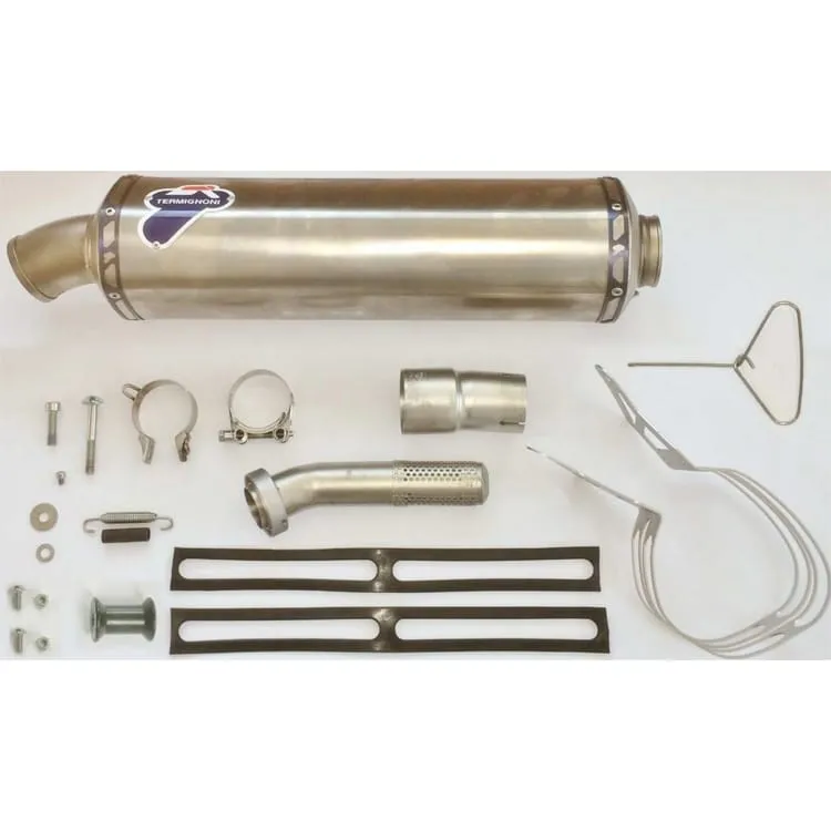 Honda Africa Twin 2015 > 2020 Scarico Termignoni Terminale Relevance Titanio Acciaio-H137080TV-37600