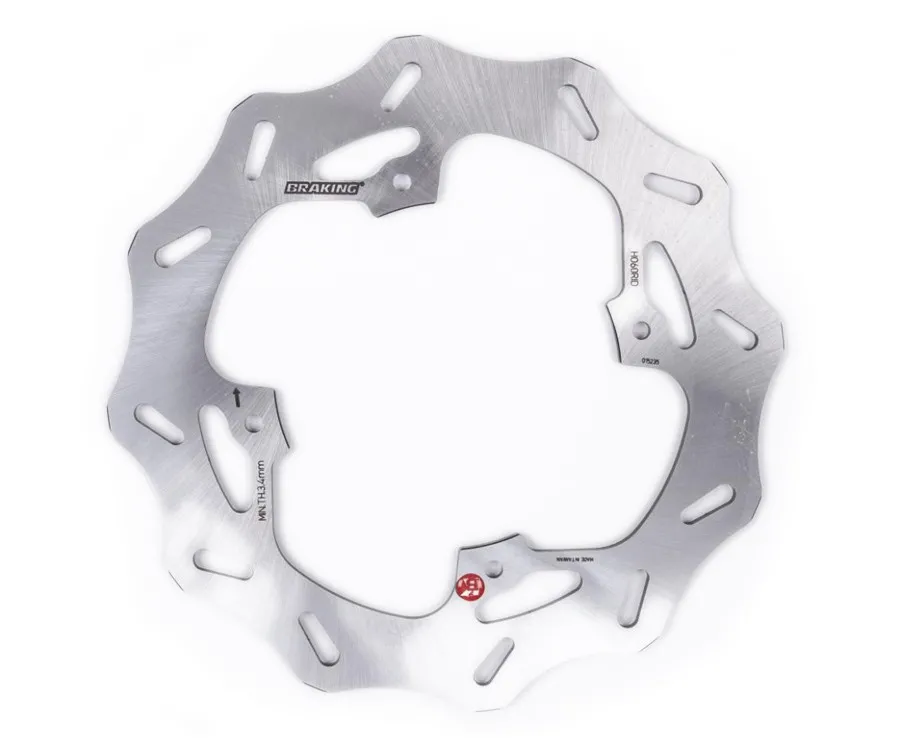 Disco freno posteriore Braking HONDA CR 125 / 250 2002-2007 HONDA CRF 250R 2004-2024 HONDA CRF 250RX 2019-2024 HONDA CRF 250X 2004-2017 HONDA CRF 450R 2002-2024 HONDA CRF 450RX 2017-2024 HONDA CRF 450X 2005-2016