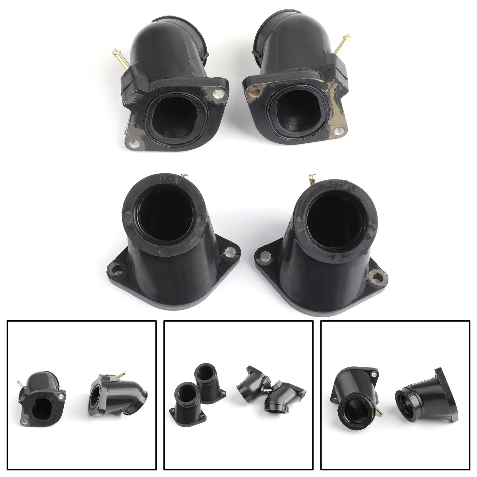 Boitier de collecteur d'admission de corps de papillon pour Yamaha XVZ1300 XVZ13 02-13 XVZ1300TF générique