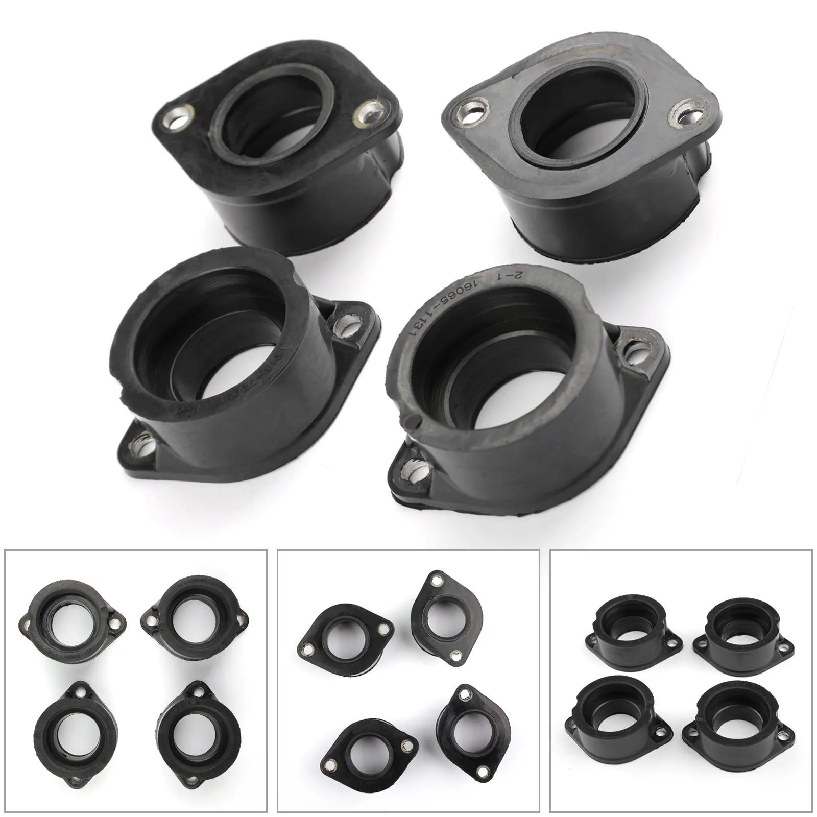 Support de carburateur collecteur d'admission botte pour Kawasaki KZ1000 KZ1100 ZN1100 A1 B1 générique