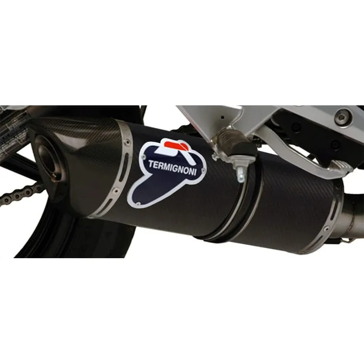 Kawasaki Er 6n 2012 > 2016 Scarico Completo Termignoni Terminale Relevance Carbonio Acciaio-K072080CO-37613