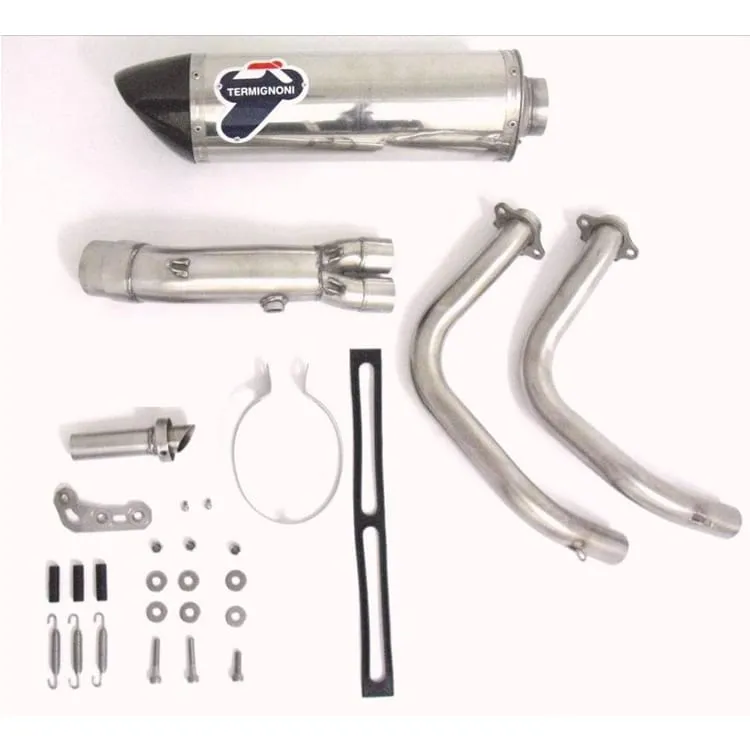 Kawasaki Er 6n 2012 > 2016 Scarico Completo Termignoni Terminale Relevance Acciaio Acciaio-K072080IO-37612