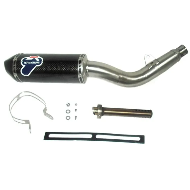 Kawasaki Z800 2013 > 2016 Scarico Termignoni Terminale Relevance Carbonio Acciaio-K075094CV-37617