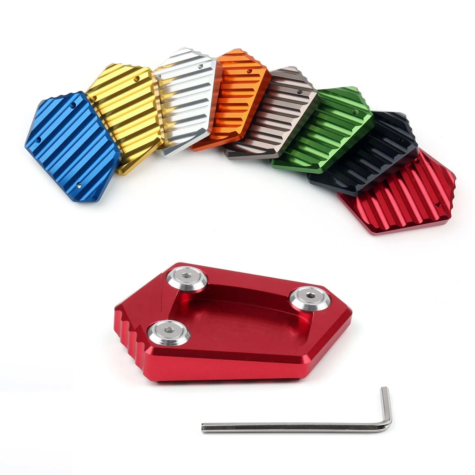 Plaque de béquille latérale pour Honda NC700S/X NC700 Integra CBR500R/F/X générique