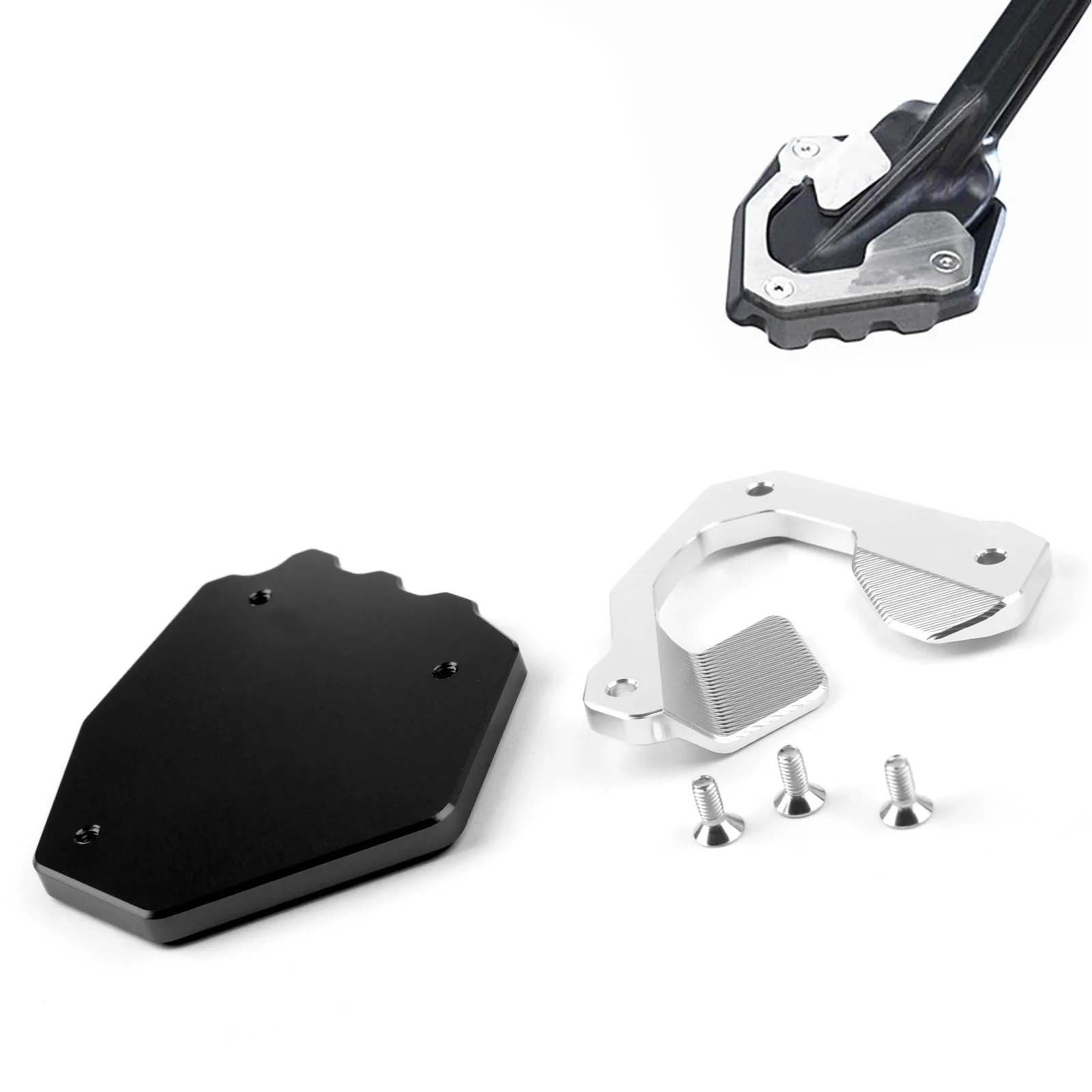 Plaque d'extension de support de béquille latérale pour Honda CRF1000L Africa Twin 16-17 générique