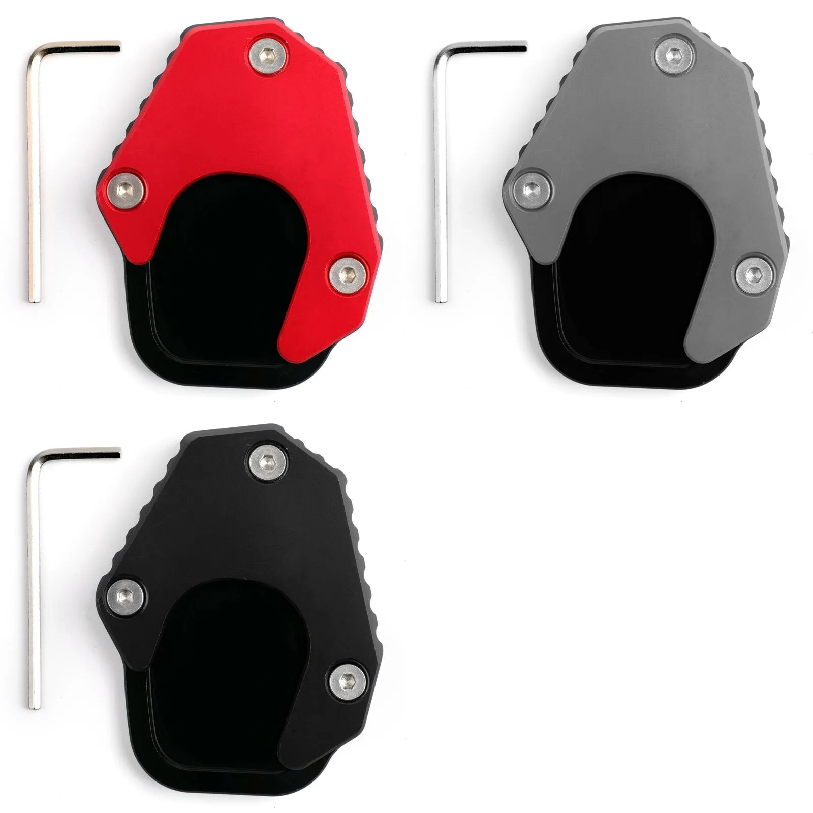 1X béquille béquille latérale extension agrandisseur pad pour HONDA CRF250 RALLY 17-19 générique