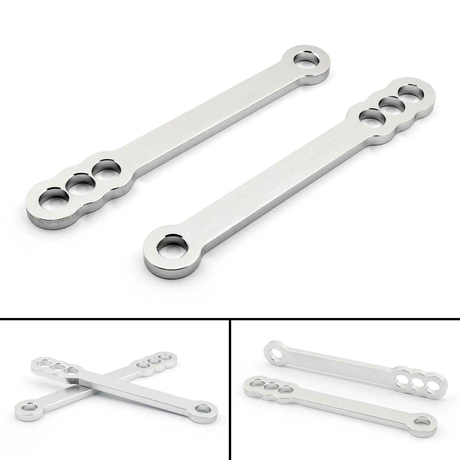 Biellettes de descente Suzuki GSXR 1300 HAYABUSA 1999-2011 Chrome Generic