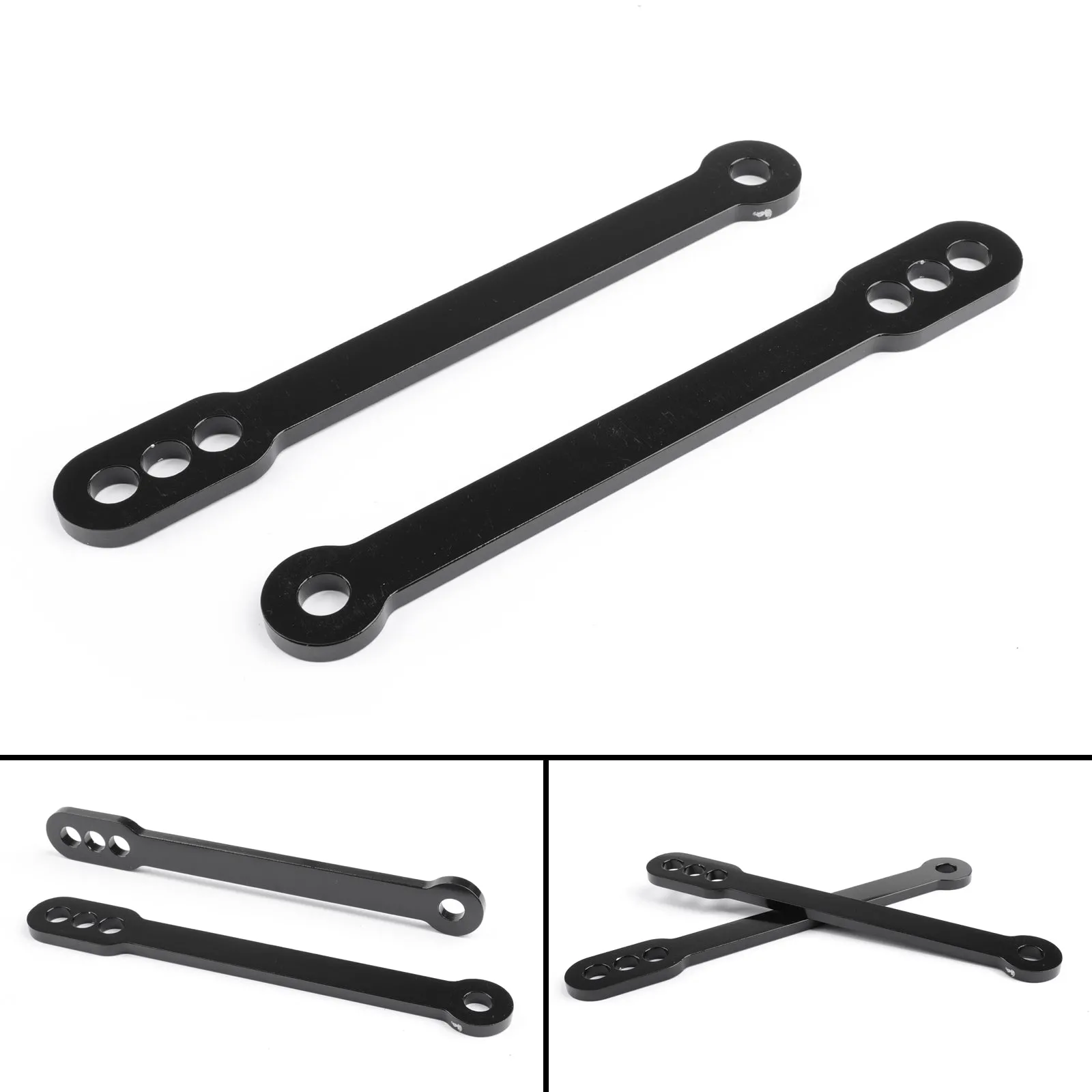 Biellettes de descente Biellette Kawasaki ZX6R 1998-2006 Kawasaki ZX 9R 12R 2000-2001 Noir Generic