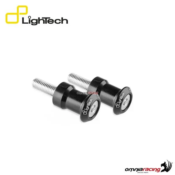 Supporti per cavalletti Lightech in ergal M10x1,5 colore nero per KTM