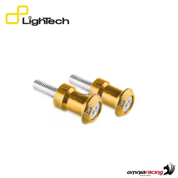 Supporti per cavalletti Lightech in ergal M10x1,25 colore oro per Kawasaki
