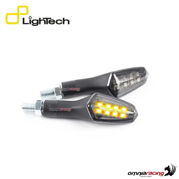 Coppia frecce Lightech omologate indicatori di direzione Led universali 82mm