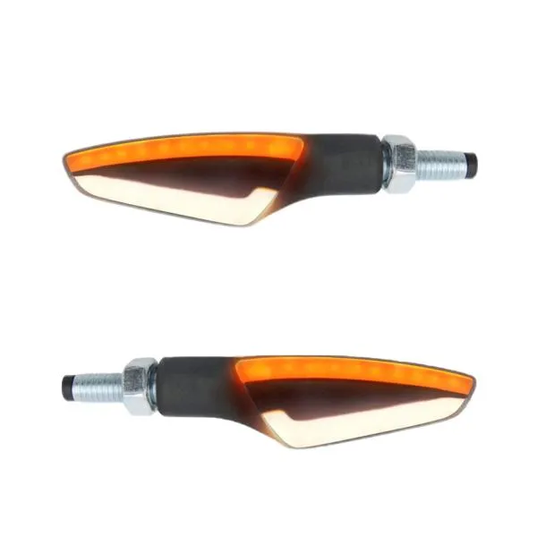 Coppia frecce led Lightech MonsterEye2 con luce posizione anteriori Universali