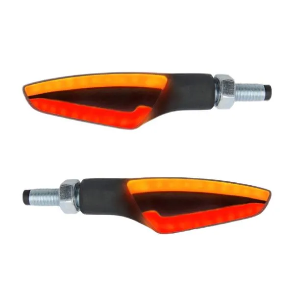 Coppia frecce led Lightech MonsterEye3 con luce stop posteriori Universali