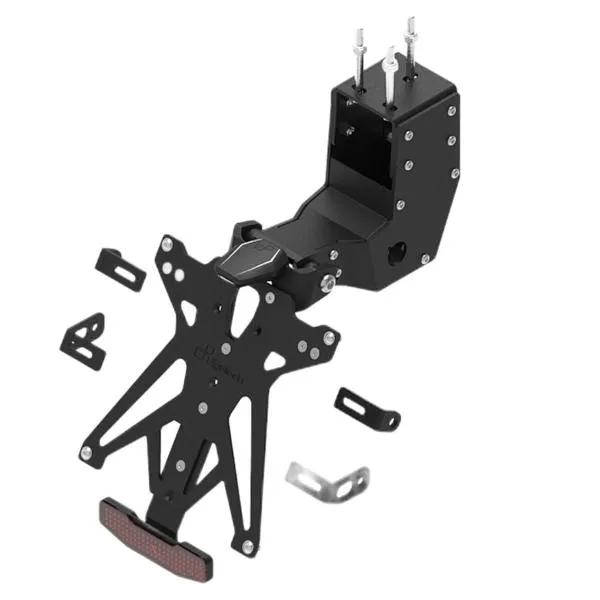 Kit completo portatarga Lightech luce e catadriotto Corea Aprilia Dorsoduro 1200 2011-2020