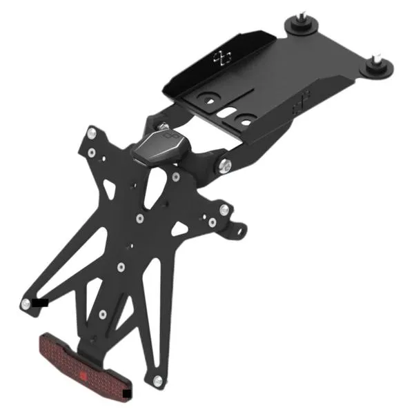 Kit completo portatarga Lightech luce e catadriotto Corea Ducati Hypermotard 821 2013-2015