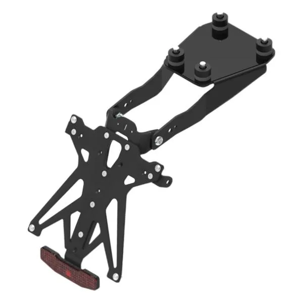 Kit completo portatarga Lightech luce e catadriotto Corea Ducati Monster 1200S 2017-2021