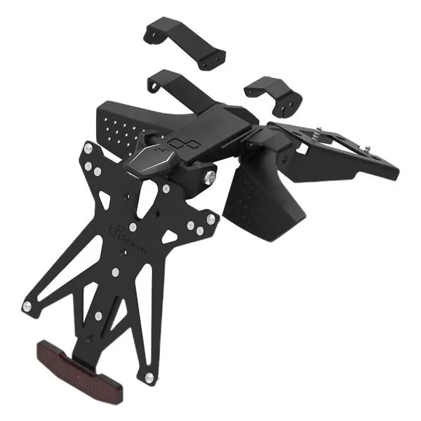 Kit completo portatarga Lightech luce e catadriotto Corea Ducati Hypermotard 950 2019-2023