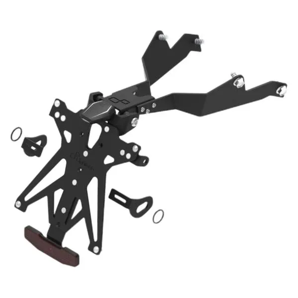 Kit completo portatarga Lightech luce e catadriotto Francia Honda CB650R 2021-2022