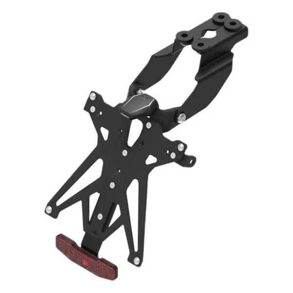 Kit completo portatarga Lightech luce e catadriotto Corea Kawasaki Z1000 2010-2013