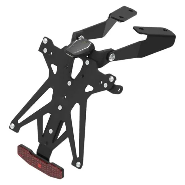 Kit completo portatarga Lightech luce e catadriotto Francia Kawasaki Ninja 300 2013-2018