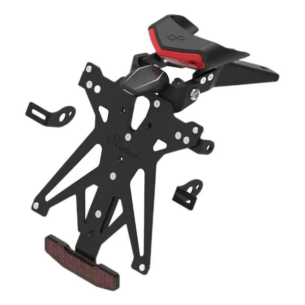 Kit completo portatarga Lightech luce e catadriotto Canada Ktm Duke 890R 2020-2023