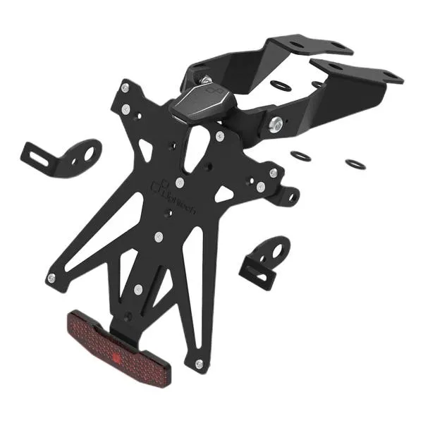 Kit completo portatarga Lightech luce e catadriotto Canada Suzuki GSXS1000 2021-2022