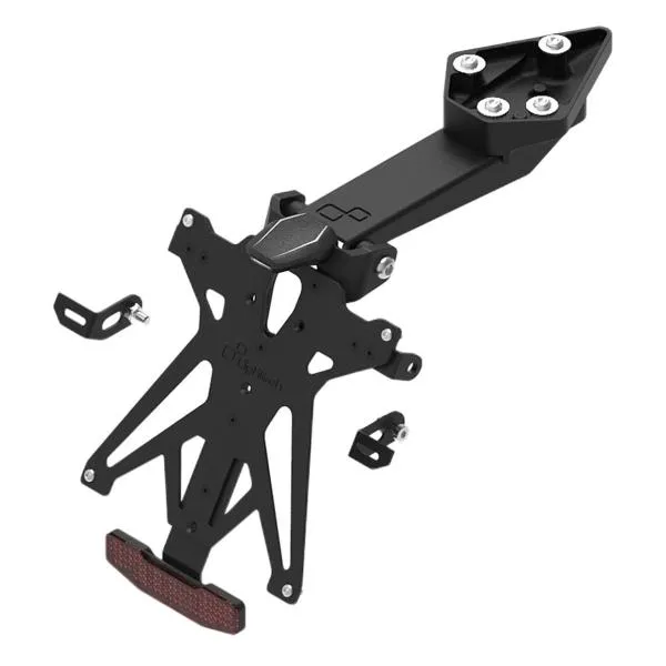 Kit completo portatarga Lightech luce e catadriotto Canada Triumph Daytona 675 2012-2016