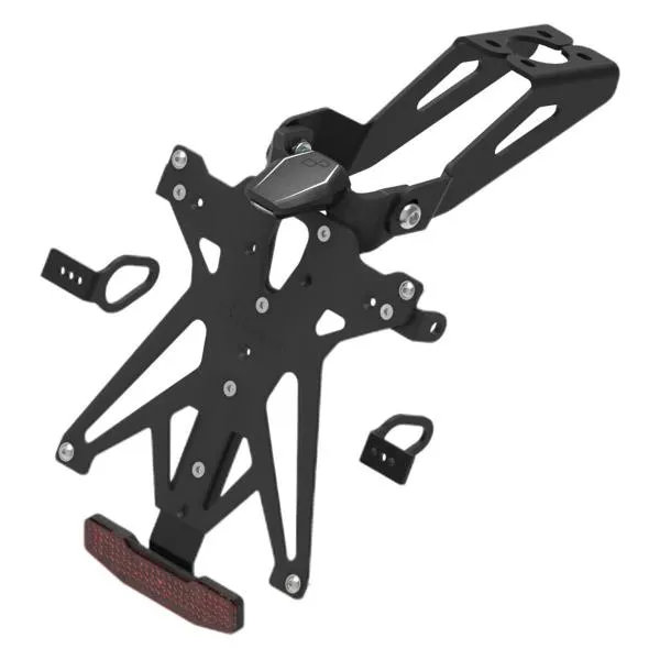 Kit completo portatarga Lightech luce e catadriotto Canada Yamaha R6 2006-2016