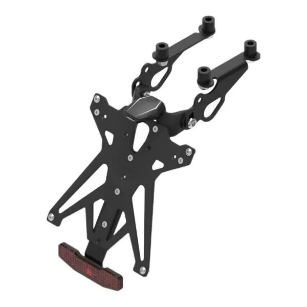 Kit completo portatarga Lightech luce e catadriotto Corea Yamaha FZ8 2010-2015