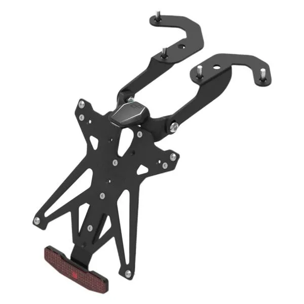 Kit completo portatarga Lightech luce e catadriotto Corea Yamaha Tmax 500 2008-2011