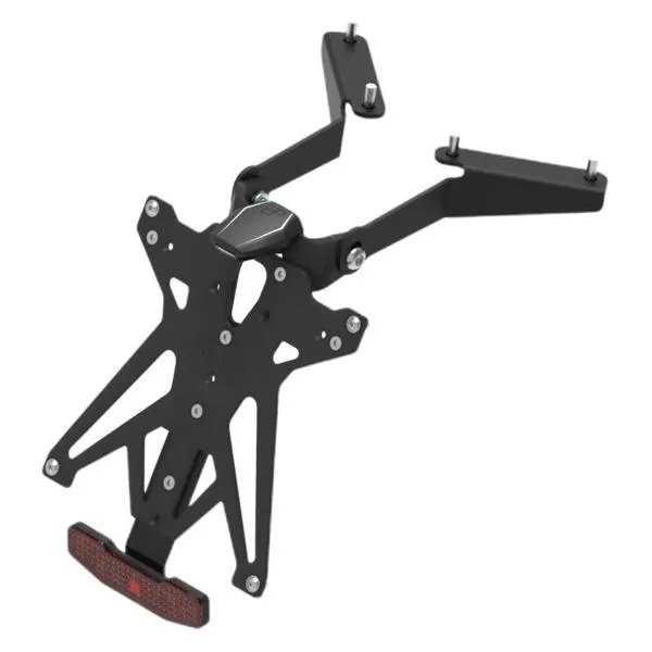 Kit completo portatarga Lightech luce e catadriotto Germania Yamaha Tmax 530 2012-2016